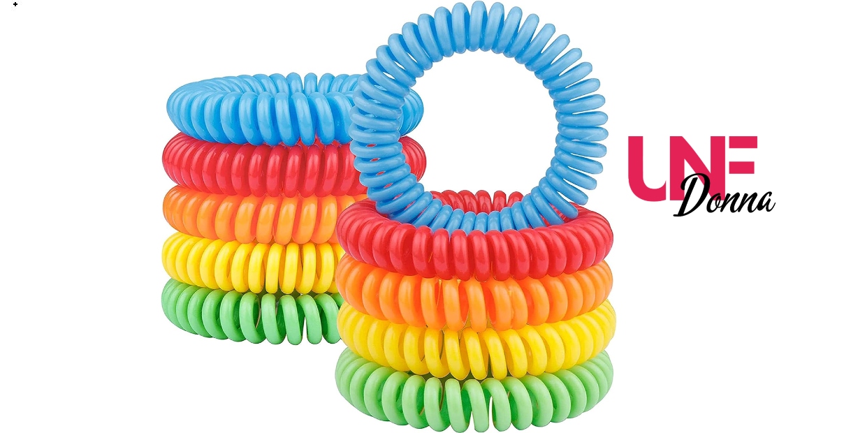 Cliganic Mosquito Repellent Microfiber Bracelets (10 Italia