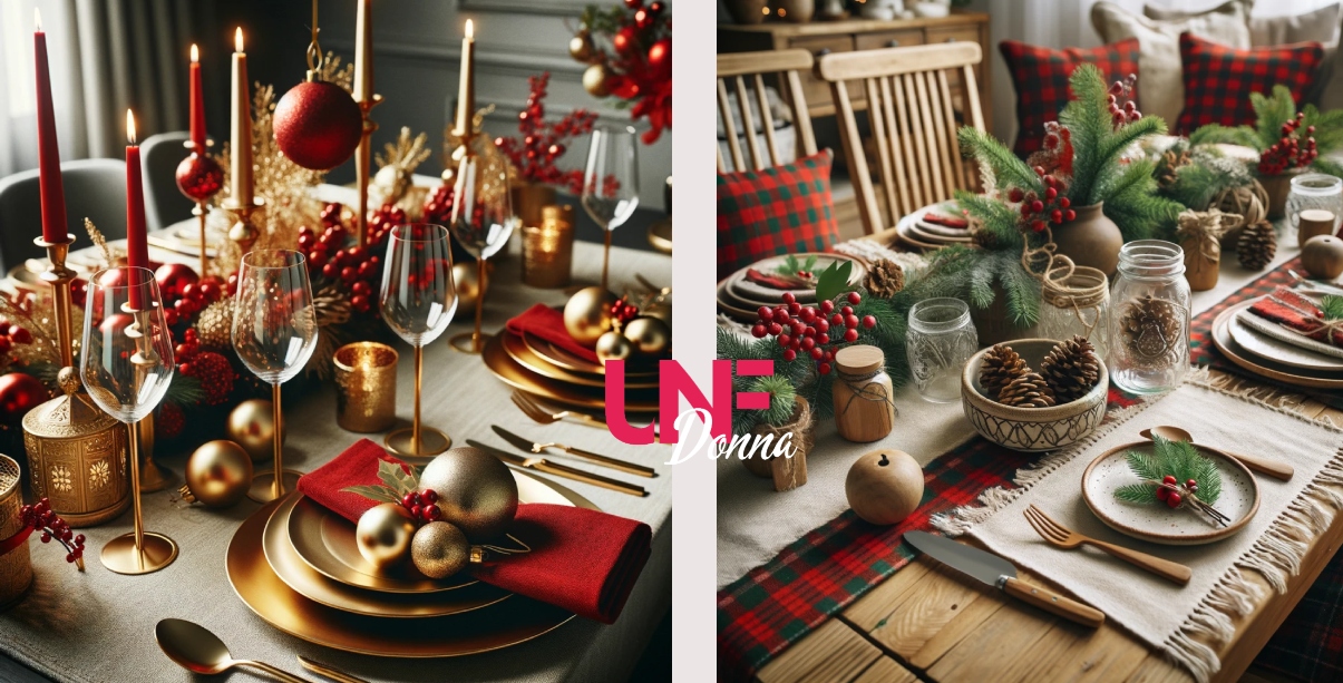 Come Apparecchiare la Tavola a Natale: 4 Idee e Ispirazioni - UNF Donna