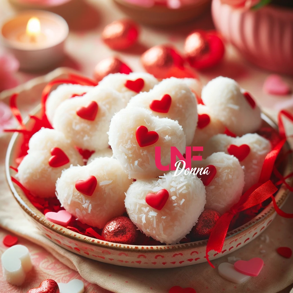 dolcetti al cocco per san valentino